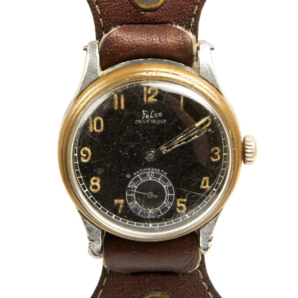 Original German WWII Luftwaffe Wrist Watch by Felco - Fully Functional Original Items