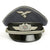 Original German WWII Luftwaffe Officer Visor Cap by Extraklasse Original Items