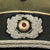 Original German WWII Army Heer Officer Visor Cap by EREL (Double Marked) Original Items