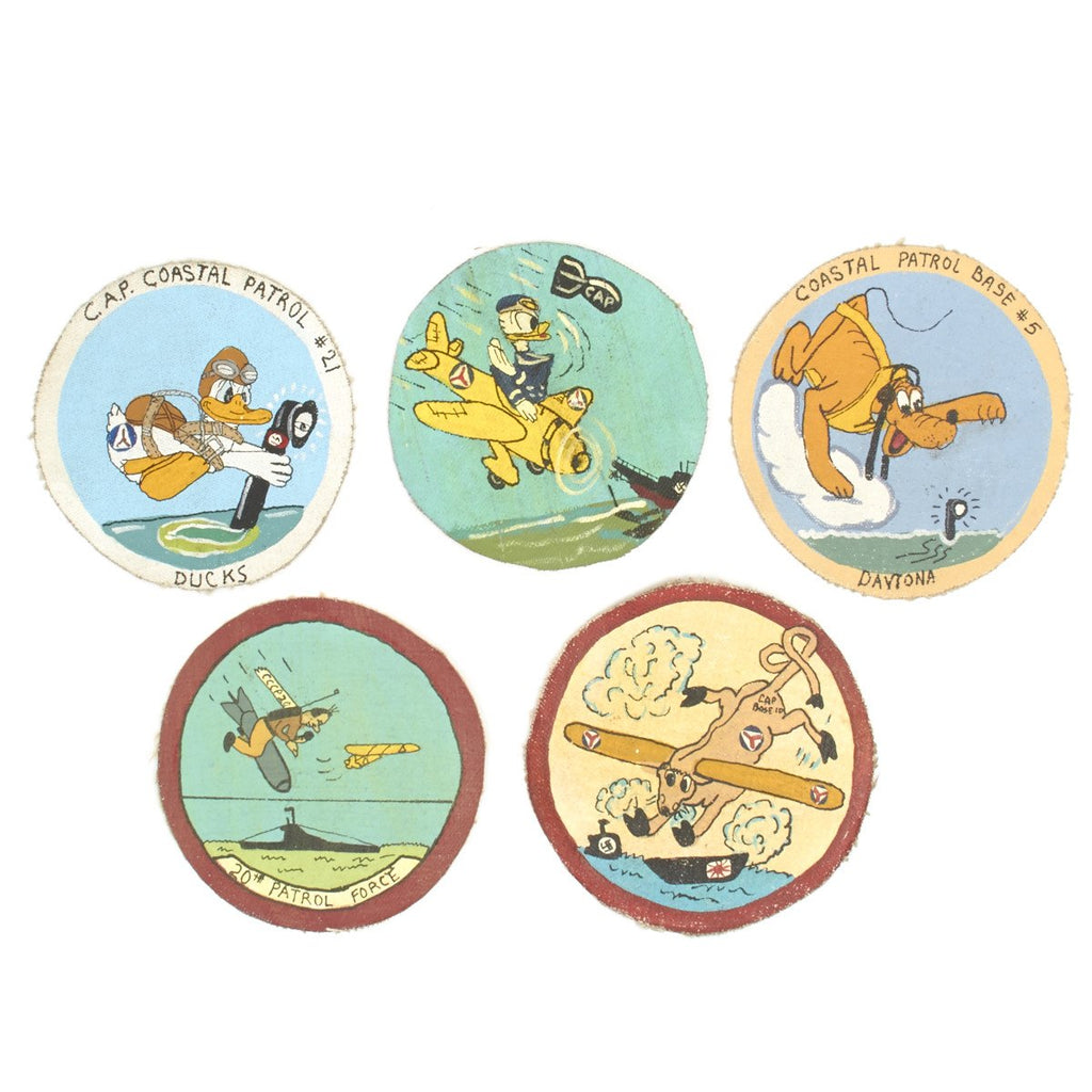 Original U.S. WWII RKO Radio Motion Pictures Costume Department Squadron Patches Original Items