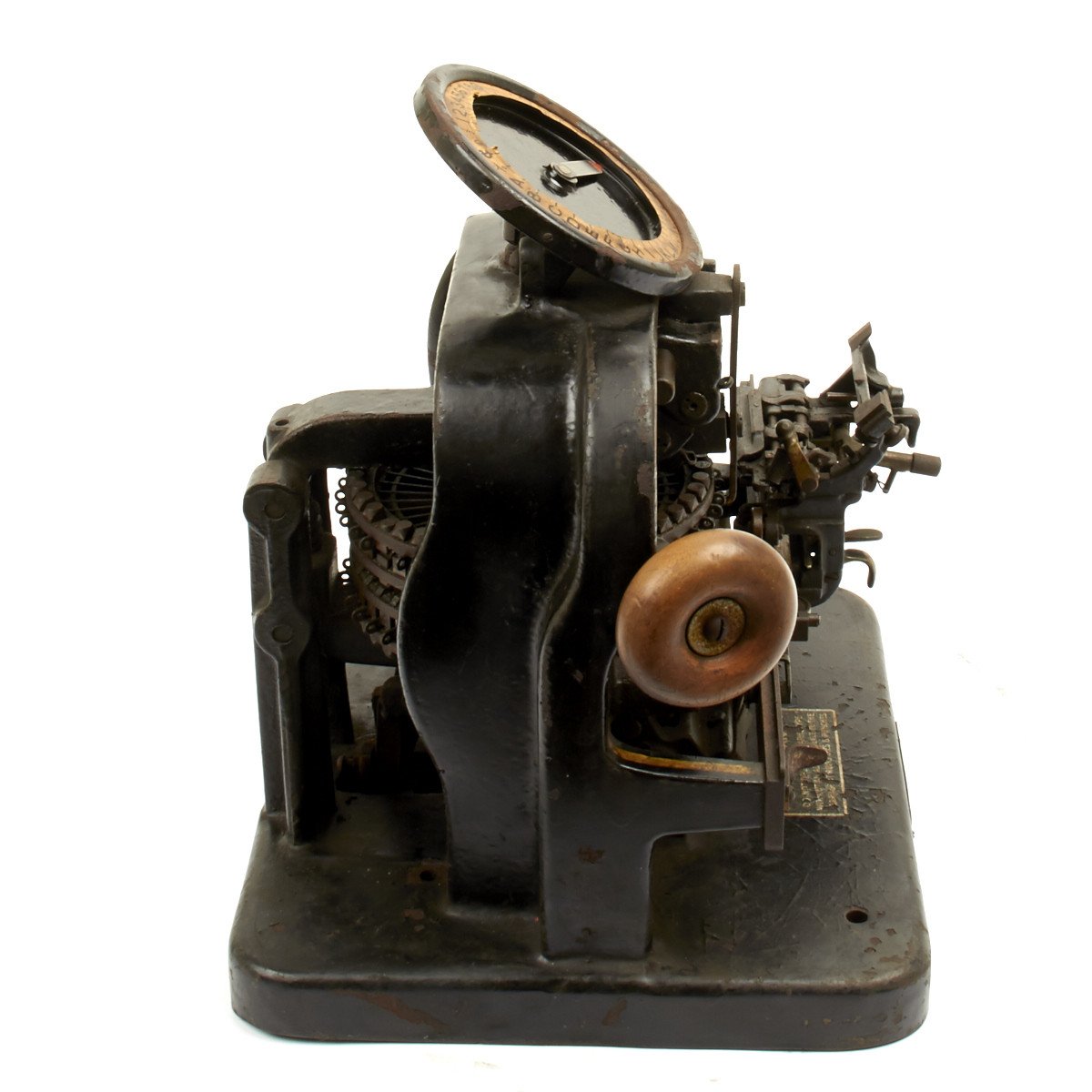 Original U.S. WWI WWII Graphotype Model G1 Dog Tag Machine - Fully ...