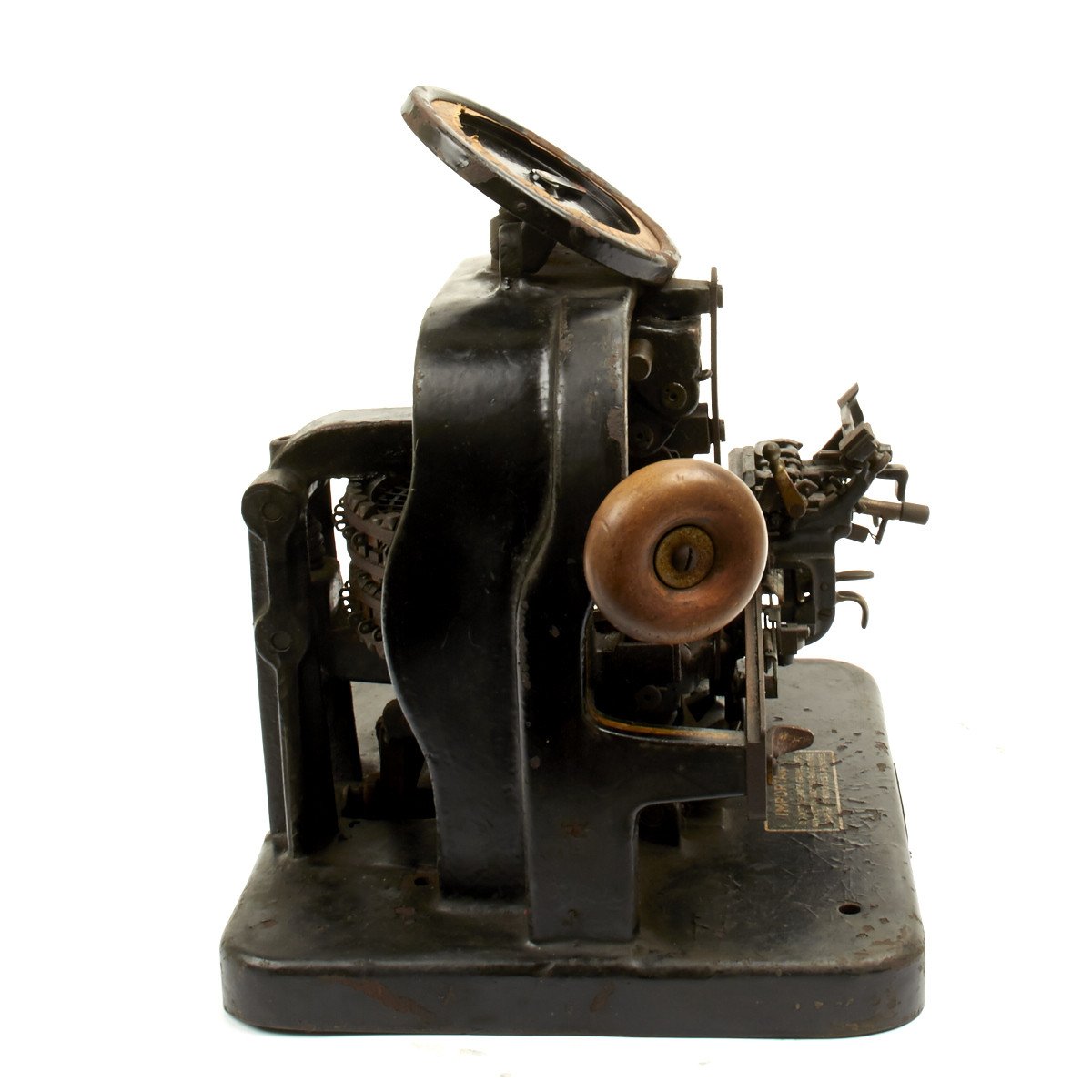 Original U.S. WWI WWII Graphotype Model G1 Dog Tag Machine - Fully  Functional – International Military Antiques