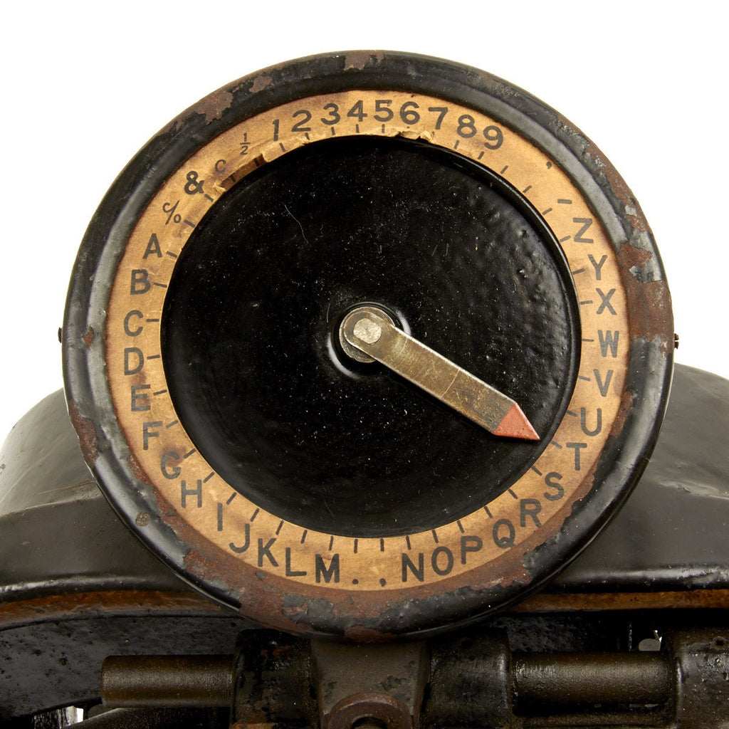 Original U.S. WWI WWII Graphotype Model G1 Dog Tag Machine - Fully ...