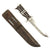 Original U.S. WWII Named Fighting Knife with Scabbard Original Items