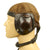 Original German WWII Luftwaffe LKpN101 Netzkopfhaube Summer Flying Helmet Original Items
