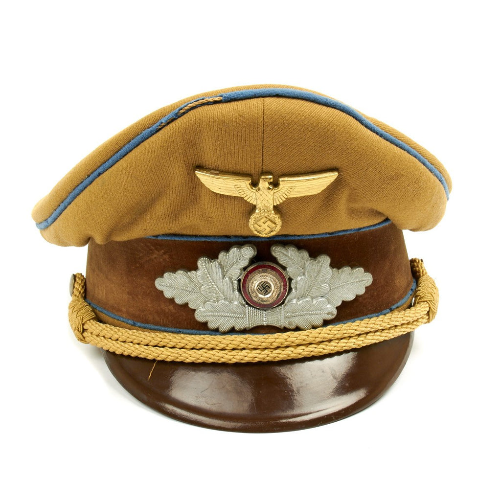Original German WWII Named NSDAP SA Political Visor Cap - ORTS Original Items