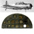Original U.S. WWII Vultee BT-13 Valiant Trainer Aircraft Instrument Panel Original Items