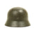 Original German WWII Army Heer M35 Named Double Decal Helmet - ET62 Original Items