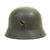 Original German WWII USGI Bring Back Shot Through Trench Art M40 Helmet - Somewhere in Germany Original Items