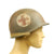 Original U.S. WWII Lieutenant Medic Helmet - M1 McCord Fixed Bail with Seaman Paper Co Liner Original Items