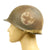 Original U.S. WWII Lieutenant Medic Helmet - M1 McCord Fixed Bail with Seaman Paper Co Liner Original Items