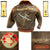 Original U.S. WWII B-24 Liberator Duration Baby Named Leather A-2 Jacket with Medal Grouping Original Items