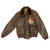Original U.S. WWII B-24 Liberator Duration Baby Named Leather A-2 Jacket with Medal Grouping Original Items