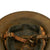 Original U.S. WWI M1917 A.E.F. Doughboy Helmet with Camouflage Textured Paint Original Items