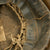 Original U.S. WWI M1917 A.E.F. Doughboy Helmet with Camouflage Textured Paint Original Items