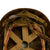 Original U.S. WWII Medic 1944 M1 McCord Front Seam Helmet with Westinghouse Liner and Net Original Items