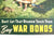 Original U.S. WWII 1942 Buy War Bonds Poster - 20" x 14" Original Items