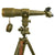 Original French WWI Longue-vue Monoculaire Telescope with Tripod - Dated 1917 Original Items