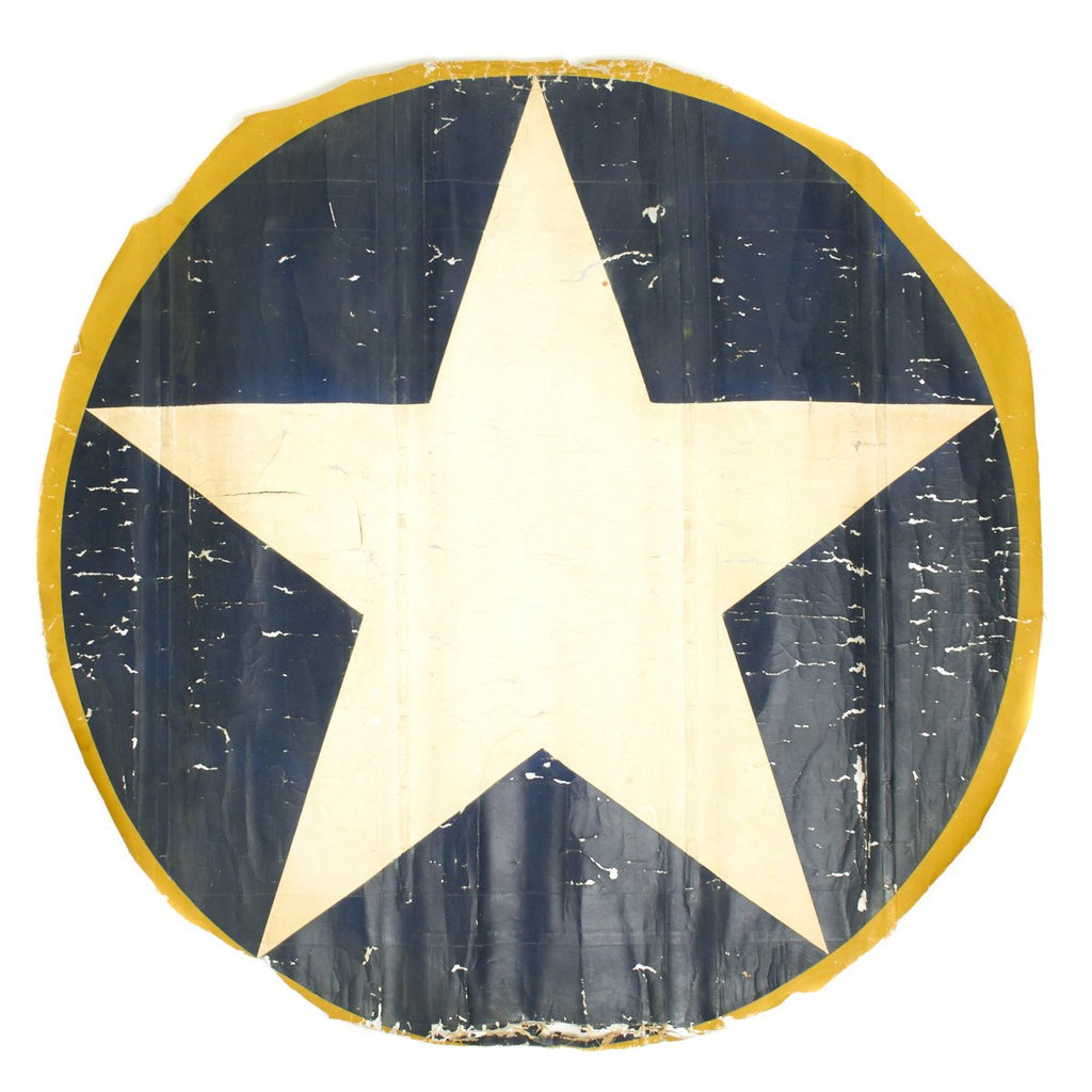 Original U.S. WWII Boeing Stearman Biplane Wing Star Original Items