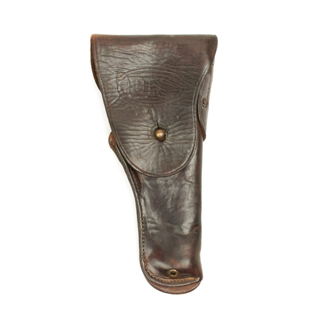 Original U.S. WWII M1916 .45 Boyt 1943 Dated Leather Holster Original Items
