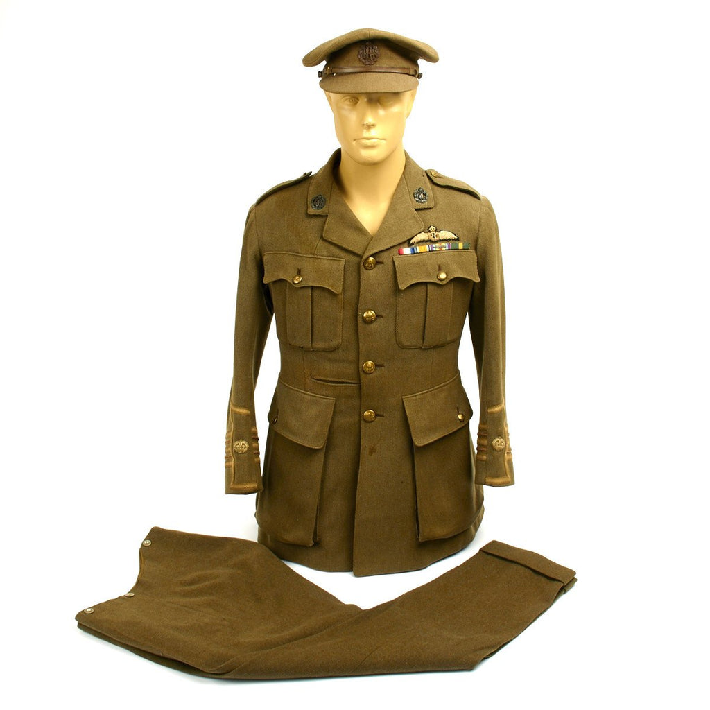 Original British WWI Royal Flying Corps Majors Uniform Set Original Items