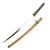Original WWII Japanese Army Officer Katana Samurai Sword - Ancient Handmade Double Signed Blade Original Items