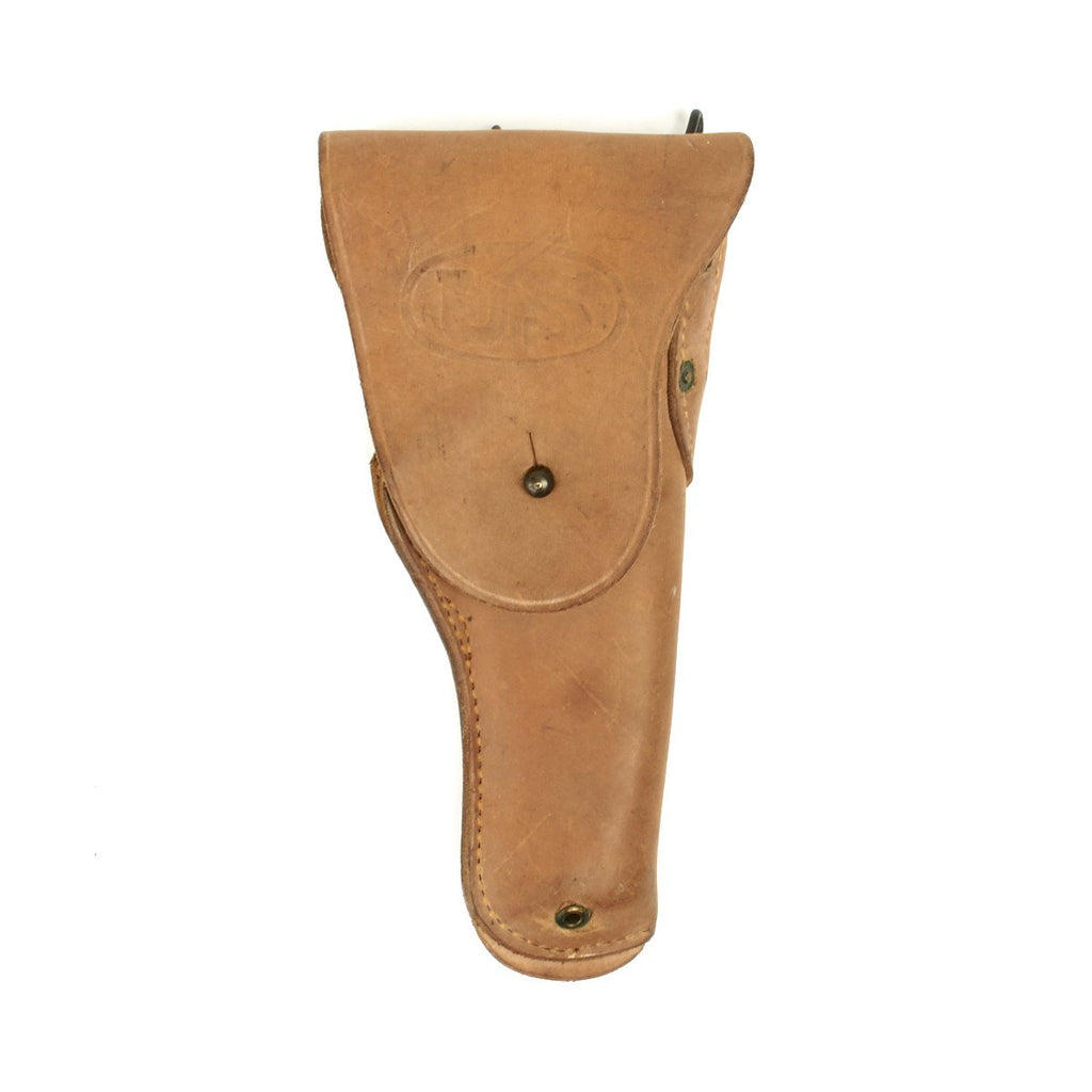 Original U.S. WWII M1916 .45 Boyt 1944 Dated Leather Holster - Mint Unissued Condition Original Items