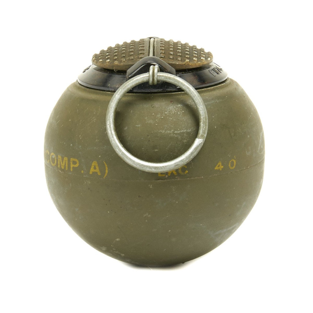 Original U.S. WWII T13 Beano Grenade Manufactured by Eastman Kodak Company Original Items