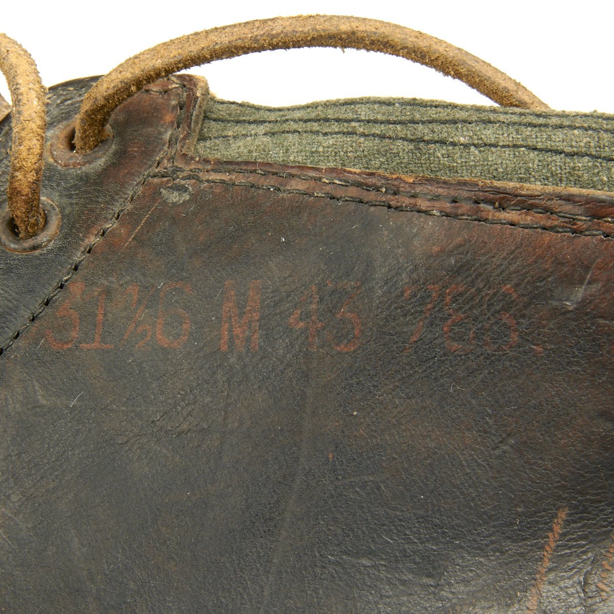 Original German WWII Gebirgsjäger Mountain Trooper Boots - Maker Marked ...