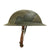 Original U.S. WWI M1917 Doughboy Signal Corps Helmet with Camouflage Paint Original Items