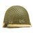 Original U.S. WWII M1 Schlueter Fixed Bale Helmet with CAPAC Liner Original Items