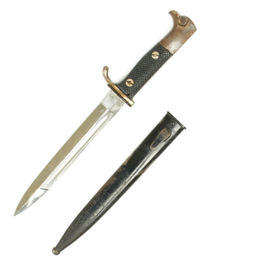 Original German WWII Heer Army 98k Rifle Short Dress Bayonet Original Items