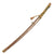 Original WWII Japanese Katana Samurai Sword - Handmade Blade by KAZUNORI with Leather Covered Scabbard Original Items