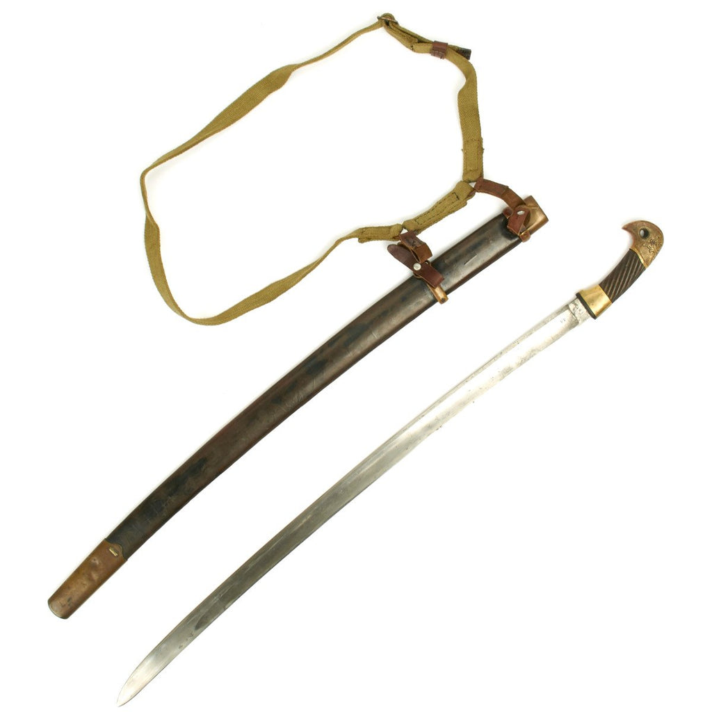 Original Russian 1931 Dated Cossack Shashka Saber with Body Harness - Marked CCCP Original Items