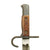 Original Japanese WWII Early Type 30 Hooked Quillon Bayonet with Leather Frog - Arisaka Type 30, 38, 99 Rifles Original Items