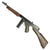 Original U.S. WWII Thompson M1928 Display Submachine Gun Original Items