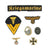 Original German WWII Kriegsmarine Naval Medal and Insignia Grouping Original Items