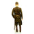 Original Japanese WWII Officer Tropical Uniform Group with Katana and Full Size Mannequin Original Items