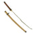 Original WWII Japanese Army Officer Katana Samurai Sword - Ancient Handmade Double Signed Blade Original Items