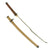 Original WWII Japanese Army Officer Katana Samurai Sword - Ancient Handmade Double Signed Blade Original Items