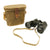 Original WWII Imperial Japanese 7x7.1 Binoculars by ToKo with Tropical Case and Neck Strap Original Items