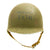 Original U.S. WWII Named M1 Schlueter Fixed Bale Helmet with Westinghouse Liner Original Items