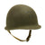 Original U.S. WWII Named M1 Schlueter Fixed Bale Helmet with Westinghouse Liner Original Items