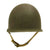 Original U.S. WWII Named M1 Schlueter Fixed Bale Helmet with Westinghouse Liner Original Items