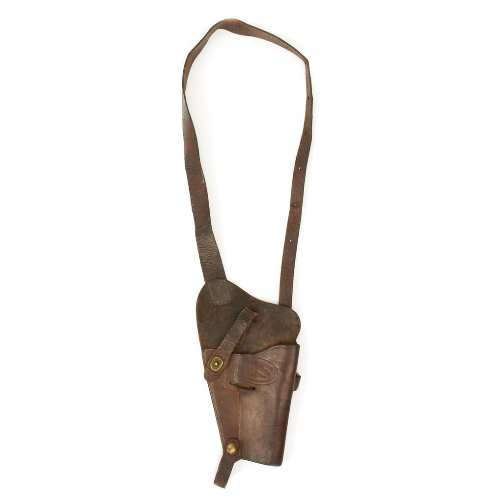 Original U.S. WWII 1944 Dated M3 Colt 1911 .45 Tanker Shoulder Holster by Enger Kress Original Items