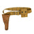 Original U.S. WWI .45cal 1911 Pistol Leather Holster, Web Belt, Ammo Pouch Set - Dated 1918 Original Items
