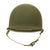 Original U.S. WWII 5th Infantry Division Named 1943 M1 McCord Fixed Bale Front Seam Helmet with Hawley Liner Original Items