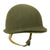 Original U.S. WWII 5th Infantry Division Named 1943 M1 McCord Fixed Bale Front Seam Helmet with Hawley Liner Original Items