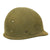 Original U.S. WWII 5th Infantry Division Named 1943 M1 McCord Fixed Bale Front Seam Helmet with Hawley Liner Original Items
