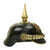 Original WWI Prussian Infantry Officer Pickelhaube Helmet Original Items